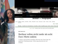 Bild zum Artikel: Mietendeckel: Berliner sollen nicht mehr als acht Euro Miete zahlen
