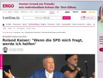 Bild zum Artikel: Roland Kaiser: 'Wenn die SPD mich fragt, werde ich helfen'