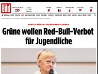 Bild zum Artikel: Renate Künast gegen Energydrinks - Grüne wollen Red-Bull-Verbot für Jugendliche