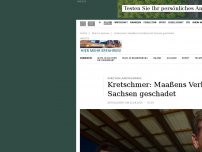 Bild zum Artikel: Kretschmer: Maaßens Verhalten hat Sachsen geschadet