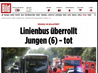 Bild zum Artikel: Drama in Billstedt - Linienbus überrollt Jungen (6) - tot