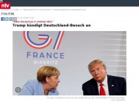 Bild zum Artikel: Breaking News: Trump kündigt Deutschland-Besuch an