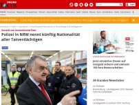 Bild zum Artikel: Vorstoß von Innenminister Reul - Polizei in NRW nennt künftig Nationalität aller Tatverdächtigen