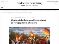 Bild zum Artikel: Sächsisches Landeskriminialamt: Chatprotokolle zeigen Verabredung zu Hetzjagden in Chemnitz