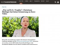 Bild zum Artikel: „War auf K.O.-Tropfen“: Christiane Hörbiger hat keine Erinnerung an Kurz-Video