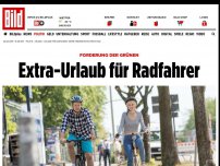 Bild zum Artikel: Forderung der Grünen - Extra-Urlaub für Radfahrer