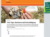 Bild zum Artikel: Tigerjunge sind tot