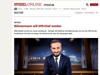 Bild zum Artikel: Satiriker: Böhmermann will SPD-Chef werden
