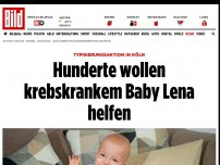 Bild zum Artikel: Typisierungsaktion in Köln - Hunderte wollen krebskrankem Baby Lena helfen