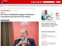 Bild zum Artikel: Rubriken - Mit einer Neiddebatte gegen 30 Männer verschleiert die SPD die Soli-Fakten