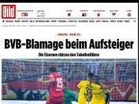 Bild zum Artikel: Union - BVB 3:1 - BVB-Blamage beim Aufsteiger