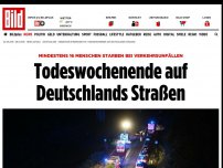 Bild zum Artikel: Mindestens 16 Verkehrstote - Todeswochenende auf Deutschlands Straßen