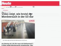 Bild zum Artikel: Video zeigt, wie brutal Mordversuch in U3 war