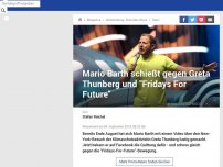 Bild zum Artikel: Mario Barth schießt gegen Greta Thunberg und 'Fridays For Future'