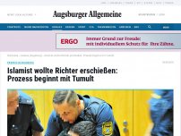 Bild zum Artikel: Prozess in Augsburg: Wollte ein Islamist seine Richter ermorden?
