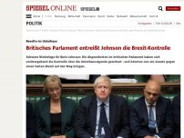Bild zum Artikel: Revolte im Unterhaus: Britisches Parlament entreißt Johnson die Brexit-Kontrolle