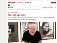 Bild zum Artikel: Deutscher Modefotograf: Peter Lindbergh ist tot