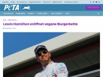 Bild zum Artikel: Lewis Hamilton eröffnet vegane Burgerkette