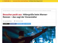 Bild zum Artikel: Ein Besucher packt aus : Drohungen und Hitlergrüße beim Werner-Rennen bei Hamburg
