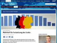 Bild zum Artikel: DeutschlandTrend: Mehrheit für Fortsetzung der GroKo