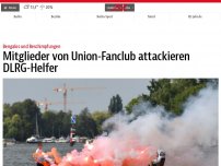 Bild zum Artikel: Mitglieder von Union-Fanclub attackieren DLRG-Helfer
