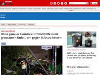 Bild zum Artikel: Vier Tote in Berlin - Ohne genaue Kenntnis: Umwelthilfe nutzt grausamen Unfall, um gegen SUVs zu hetzen
