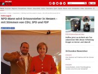 Bild zum Artikel: Stefan Jagsch - NPD-Mann wird Ortsvorsteher in Hessen – mit Stimmen von CDU, SPD und FDP