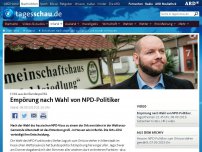 Bild zum Artikel: Entsetzen nach der Wahl von NPD-Funktionär in Hessen