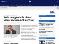Bild zum Artikel: Verfassungsschutz nimmt Niedersachsen-AfD ins Visier