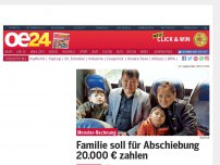 Bild zum Artikel: Familie soll für Abschiebung 20.000 € zahlen