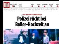 Bild zum Artikel: Vier Waffen sichergestellt - Polizei rückt bei Baller-Hochzeit an