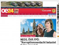 Bild zum Artikel: NEOS, ÖVP, FPÖ: 'Korruptionsverdacht belastet Grüne massiv'