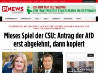 Bild zum Artikel: Bayerische Alternative wollte die Sparer vor den Folgen der Negativzinsen schützen  Mieses Spiel der CSU: Antrag der AfD erst abgelehnt, dann kopiert