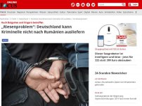 Bild zum Artikel: Unmenschliche Haftbedingungen - Deutschland hat Probleme bei der Rückführung Krimineller nach Rumänien