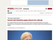 Bild zum Artikel: 'Altes grünes Drecksschwein': Gericht hält Pöbeleien gegen Künast für zulässig