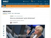 Bild zum Artikel: Sitzen da „Geisteskranke“ auf der Richterbank?