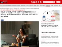 Bild zum Artikel: Wer zahlt die Zeche für diese GroKo-Großprojekte? - Neue Grund-, C02- und Vermögenssteuer: Mieter und Hausbesitzer können sich warm anziehen