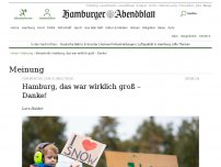 Bild zum Artikel: Kommentar zum Klimastreik: Hamburg, das war wirklich groß – Danke!