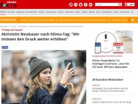 Bild zum Artikel: 'Fridays for Future' - Aktivistin Neubauer nach Klima-Tag: 'Wir müssen den Druck weiter erhöhen'