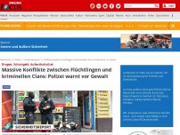 Bild zum Artikel: Drogen, Schutzgeld, Aufenthaltstitel - Massive Konflikte zwischen Flüchtlingen und kriminellen Clans: Polizei warnt vor Gewalt