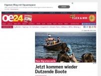 Bild zum Artikel: Jetzt kommen wieder Dutzende Boote!