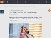 Bild zum Artikel: 'Wir sind die Welle der Veränderung'