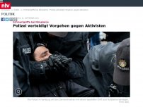 Bild zum Artikel: Schmerzgriffe bei Klimademo: Polizei verteidigt Vorgehen gegen Aktivisten