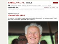 Bild zum Artikel: Erster Deutscher im All: Sigmund Jähn ist tot