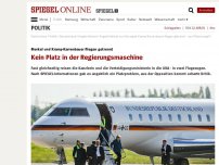Bild zum Artikel: Merkel und Kramp-Karrenbauer fliegen getrennt: Kein Platz in der Regierungsmaschine