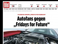 Bild zum Artikel: Gruppe „Fridays for Hubraum“ - Autofans gegen „Fridays for Future“