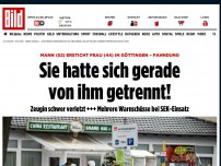 Bild zum Artikel: Fahndung per Hubschrauber - Mann ersticht Frau in Göttingen auf der Straße