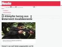 Bild zum Artikel: IS-Kämpfer bezog aus Österreich Invalidenrente
