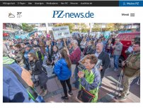 Bild zum Artikel: Schmuddelwetter lässt Fridays for Future-Demo in Pforzheim abblassen