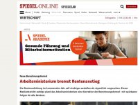 Bild zum Artikel: Neue Berechnungsformel: Arbeitsministerium bremst Rentenanstieg